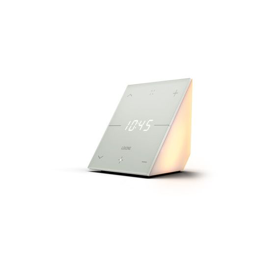 Touch Nightlight Air Velvet White — Нічник з будильником та сенсорним управлінням, білий, зображення 3