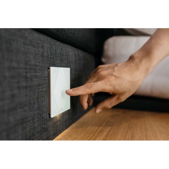 Touch Pure Classic Air Signal White — сенсорна панель управління біла, зображення 2