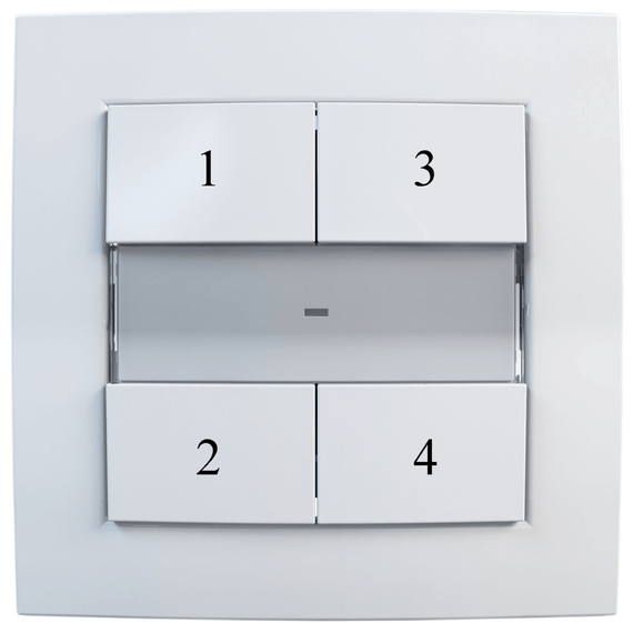 Настінний контролер на батарейці Connect Home - СН-404, зображення 4