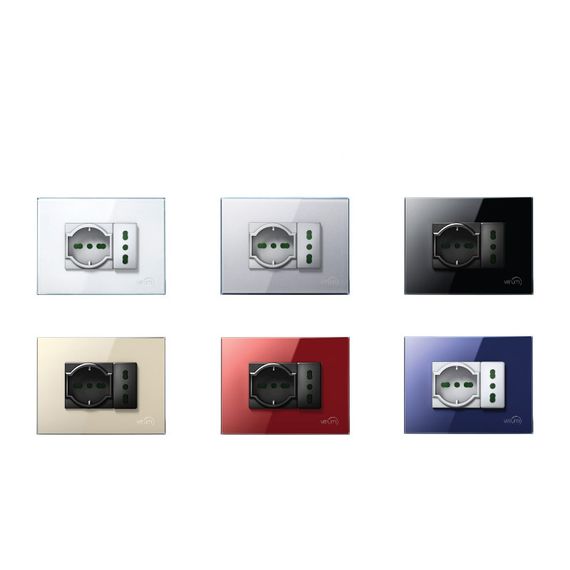Розетка Vitrum відкрита європейський стандарт, зображення 2 Розетка Vitrum відкрита європейський стандарт, зображення 2