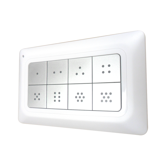 Пульт контроллер настенный Z-Wave Plus Remotec - REMEZRC90, изображение 2 Пульт контроллер настенный Z-Wave Plus Remotec - REMEZRC90, изображение 2