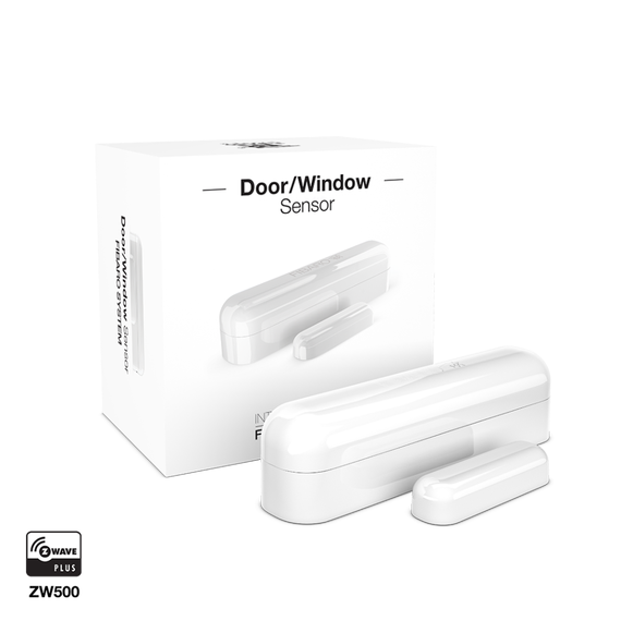 Датчик открытия двери/окна белый FIBARO Door/Window Sensor White — FIBEFGK-101-ZW5, изображение 2