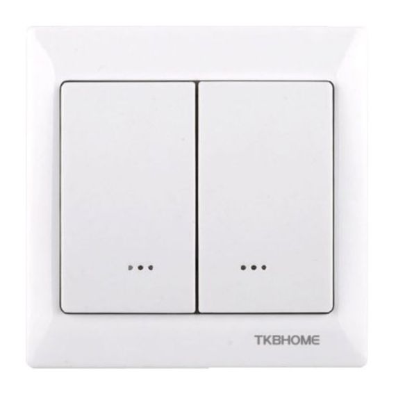 Діммер двухклавішний TKB Home Z-Wave Plus - TKBETZ55-D